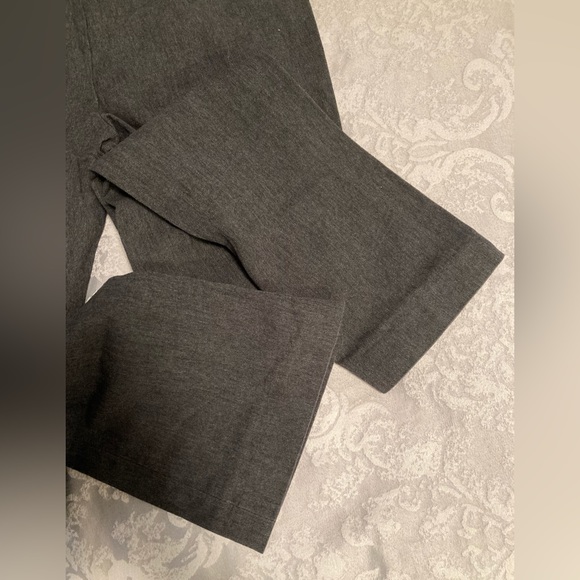 LOFT Size 12 Zoe Bootcut pants, dark gray - Picture 4 of 5